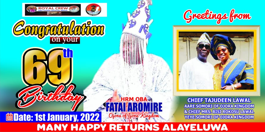 Greeting on Oba Aromire Birthday 12