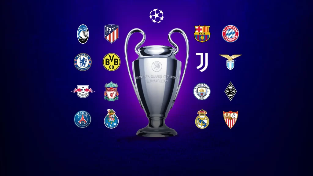 UEFA-Teams that qualified for the round of 16.